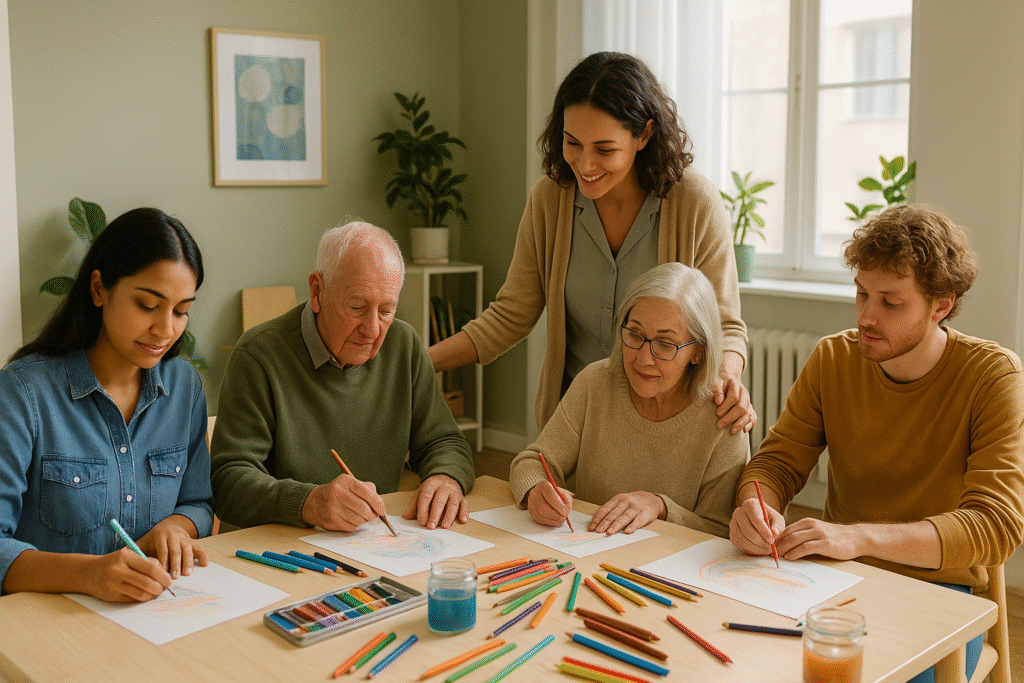The Role of Art Therapy in Mental Health Healing