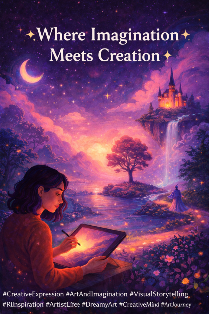 Creating Worlds Beyond Reality: The Power of Digital Imagination