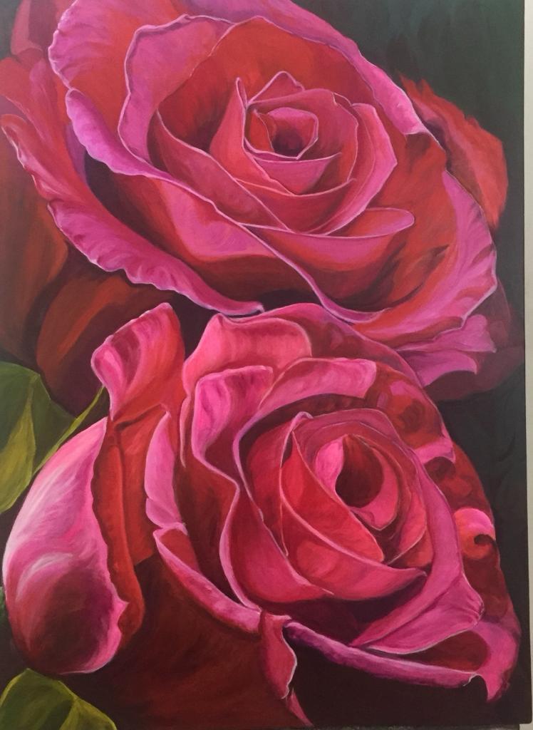 7. Acrylic on Canvas
