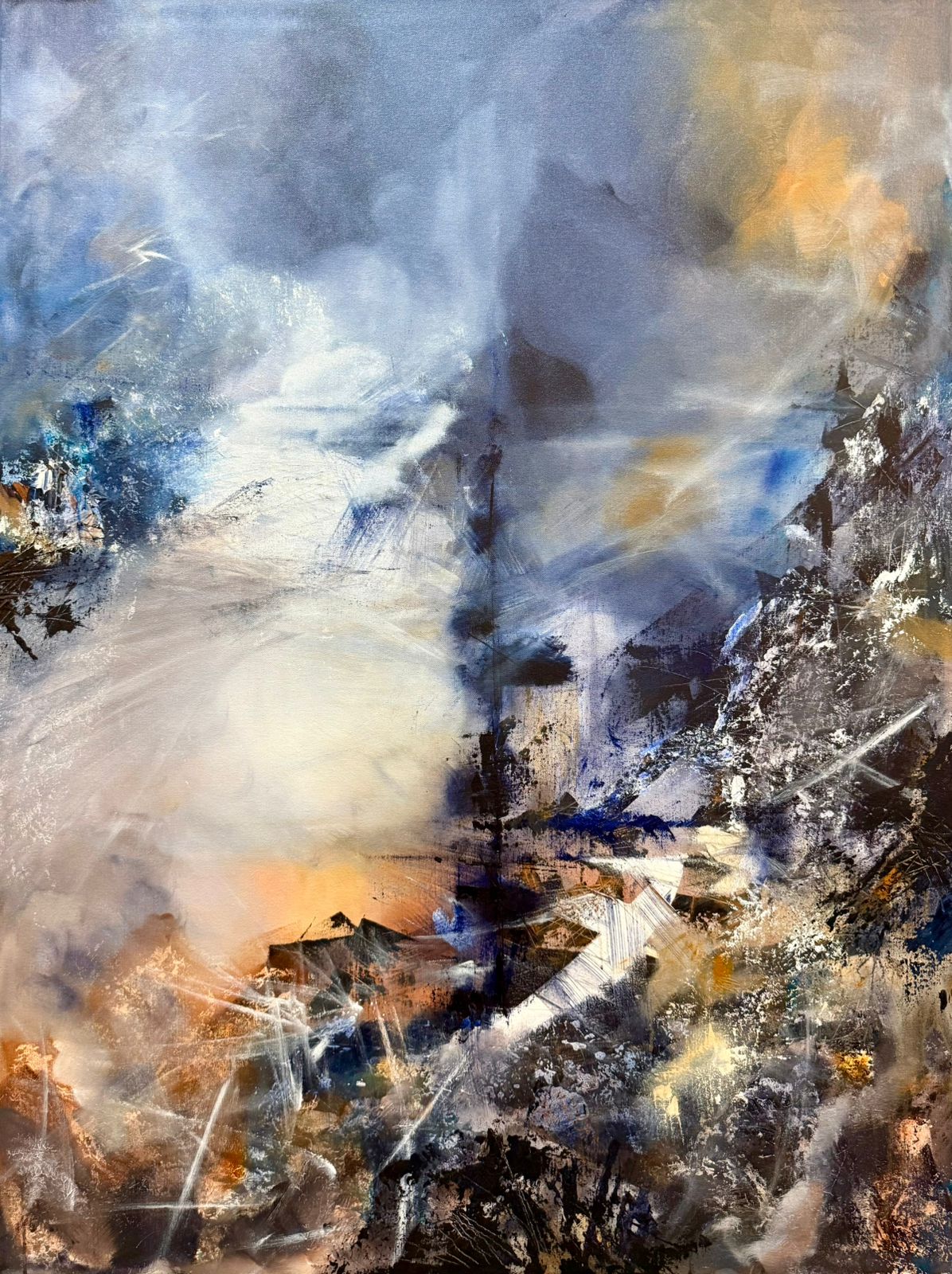 03. Nidhi Sharma, Acrylic on canvas