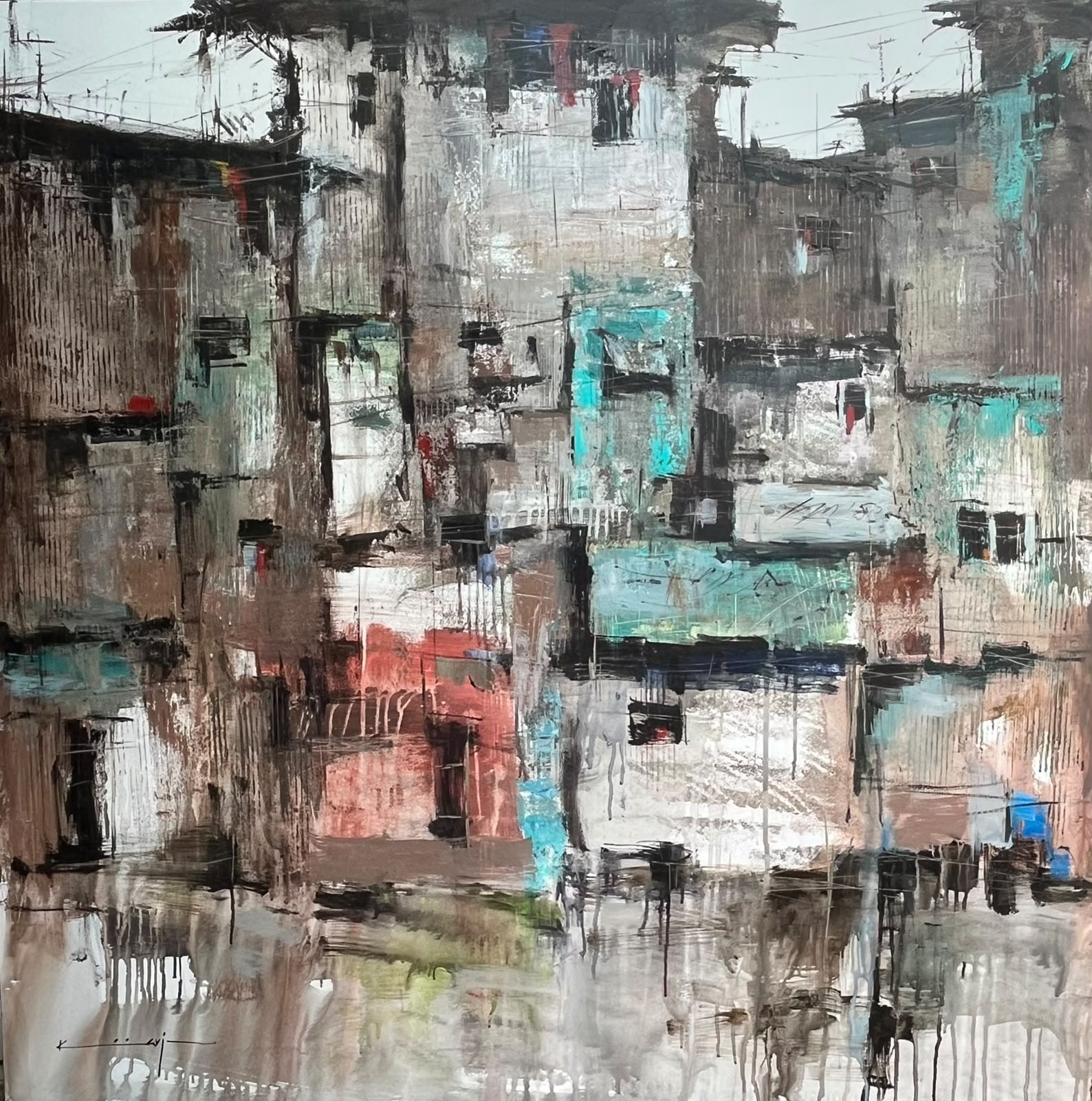 2. Kavita Saluke, Acrylic on canvas