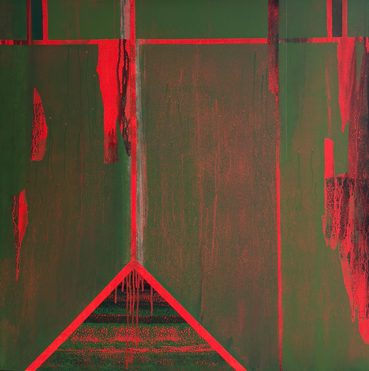 Ajey Dalvi, Acrylic on canvas