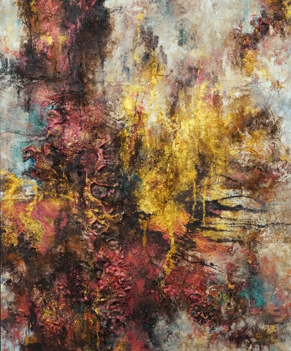 Sapna Gupta, Acrylic on canvas